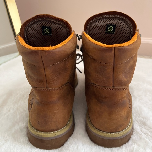 Men’s Timberland Redwood Falls Waterproof Size US 10 Leather Boots - Picture 7 of 8